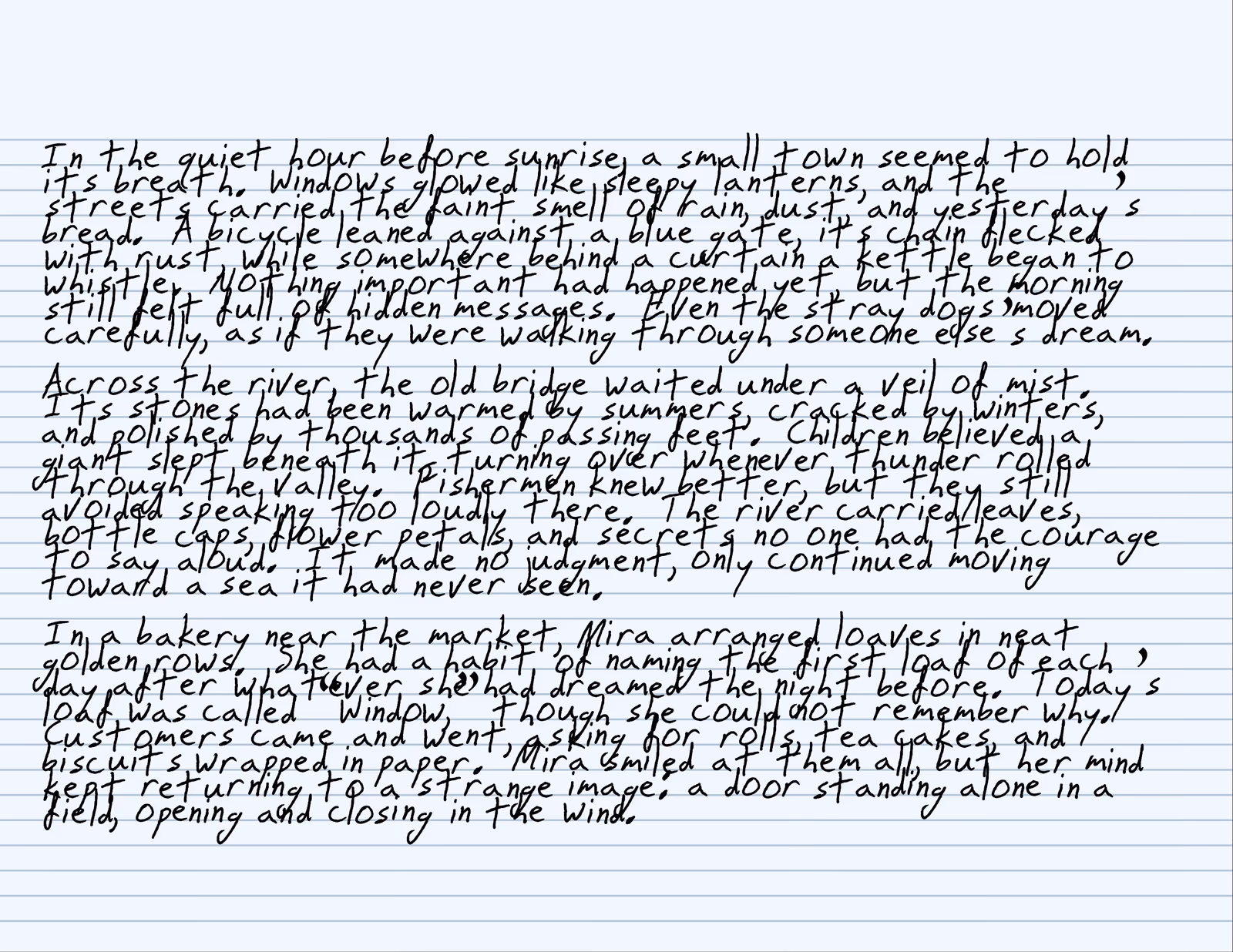 Text2Ink handwritten page preview 6