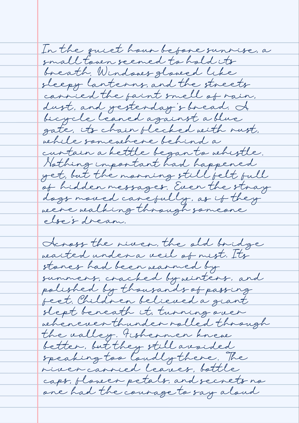 Singlong handwriting font preview